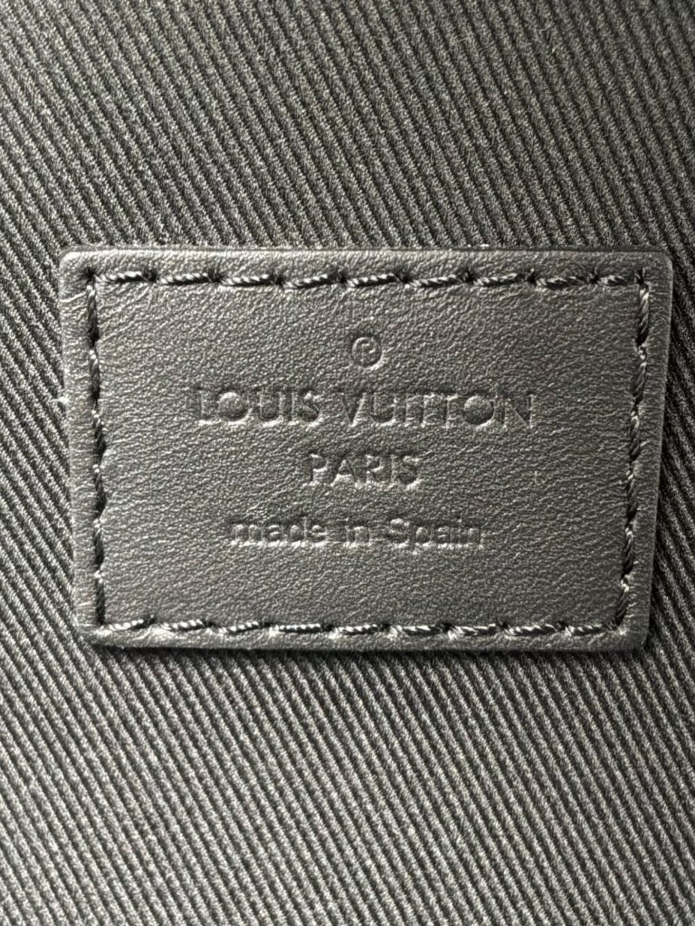 LOUIS VUITTON 2020 Black Damier Coated Canvas Infini Campus Backpack SHW - Picture 13 of 14